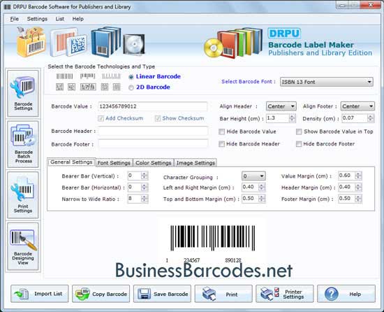 Publishers Business Barcode