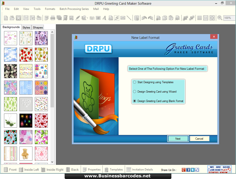 Greeting card maker software Greeting card maker software