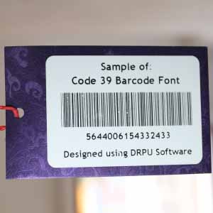 barcode label types
