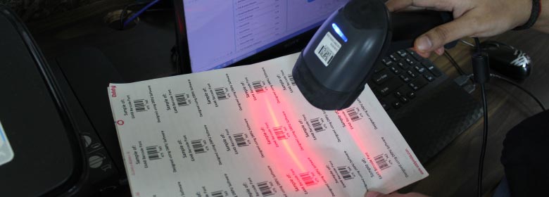 Barcodes with a Handheld Scanner