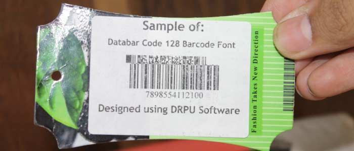 Databar Code 128 Barcode Difference