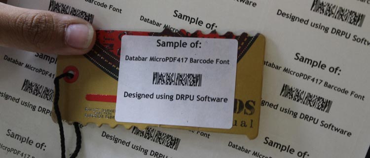 Limitations of Using Databar MicroPDF417 Barcodes