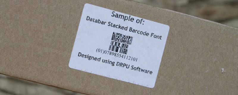 Applications of Databar Stacked Barcode