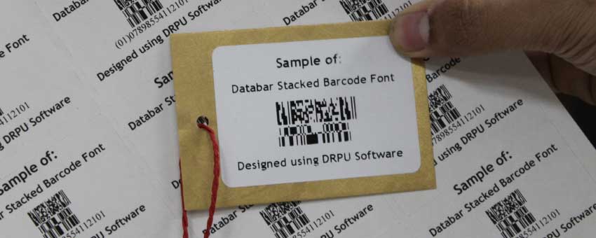 Limitations of Databar Stacked Barcode