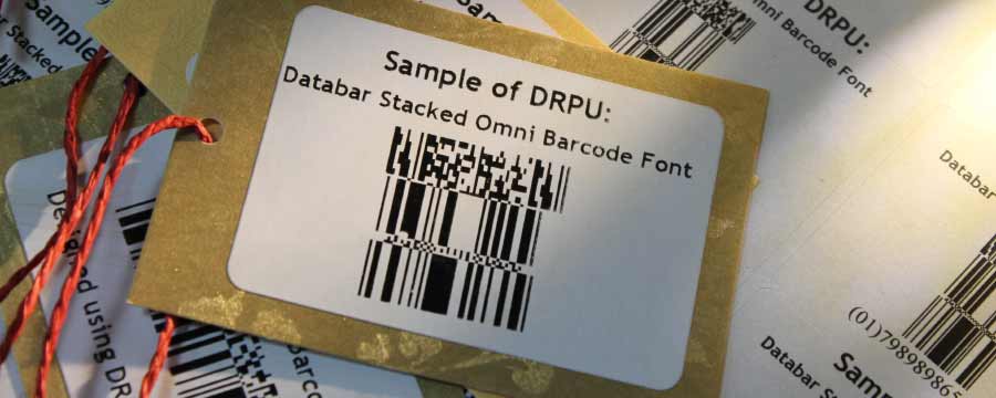 Encoding Information in Databar Stacked Omni Barcode