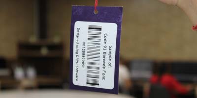 Generate Code 93 barcodes
