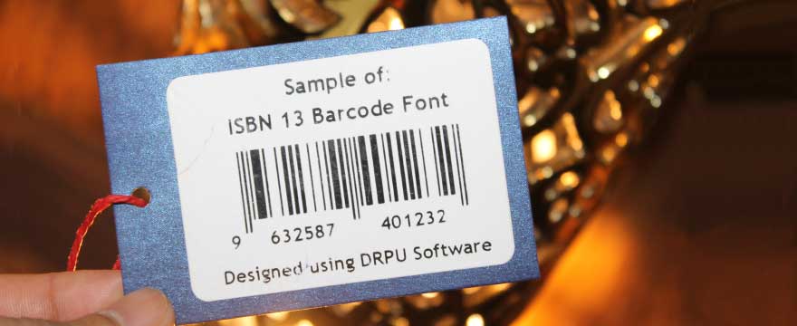 ISBN 13 Barcode Label