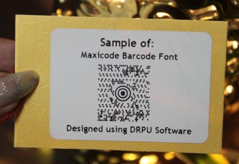 The Size of a MaxiCode Barcode