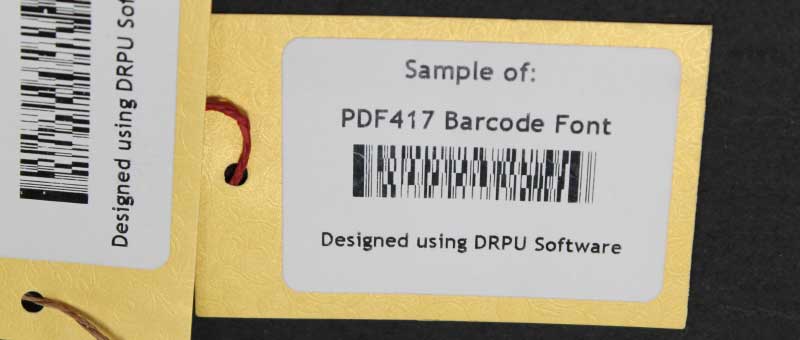 Maximum Amount Of Data Stored in PDF417 Barcode
