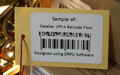 Print Databar UPCA Barcode