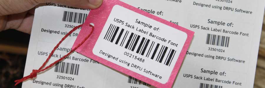  Print USPS Sack Label Barcode
