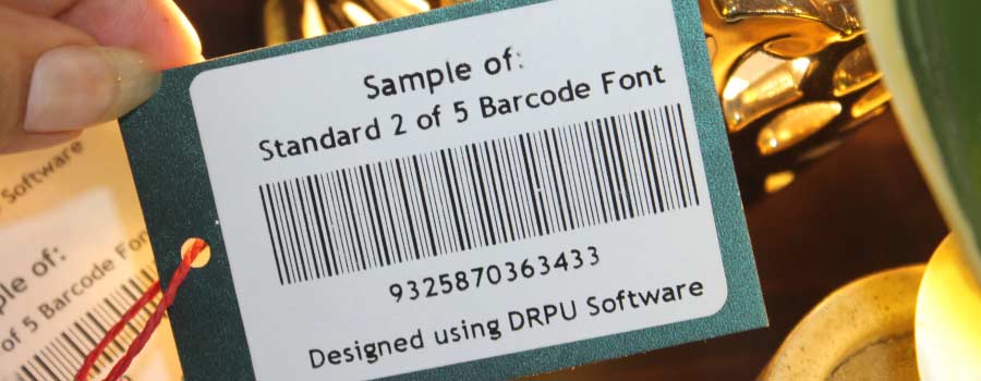 Standard 2 of 5 Barcode Used Internationally