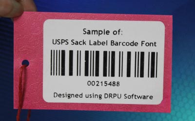 Structure Of USPS Sack Label Barcode