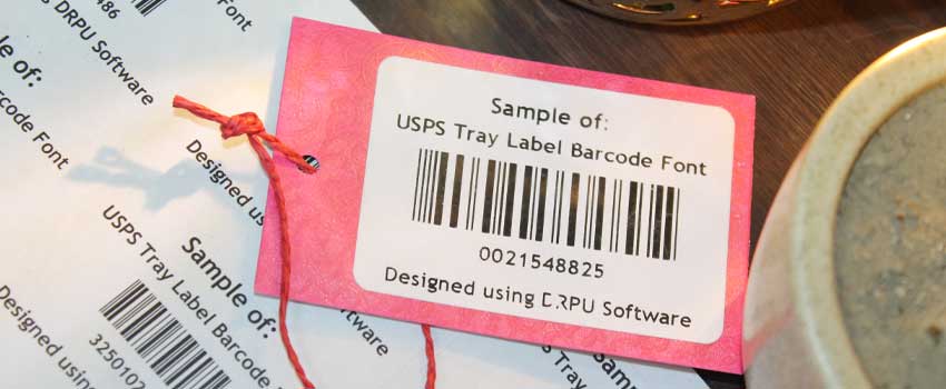 Print USPS Tray Label Barcode