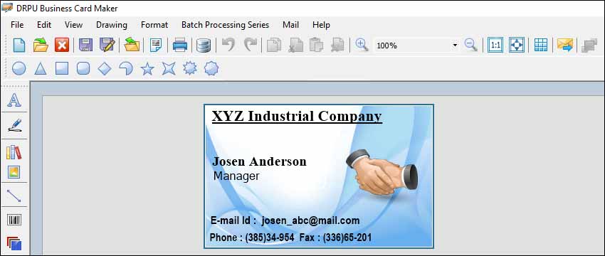 Accessible Business Card Design Accessible Business Card Design