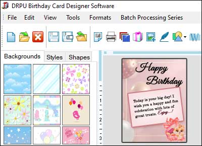 Birthday Card Design