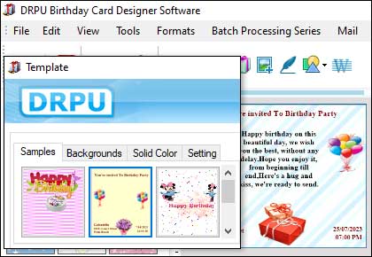 Birthday Card Design Templates And Libraries
