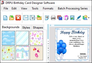 Birthday Card Design