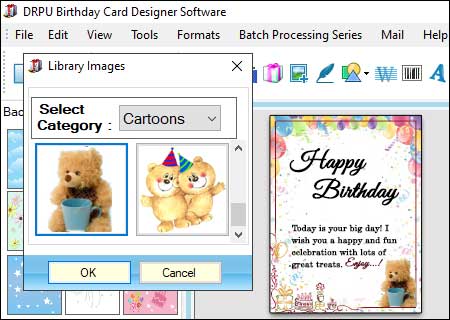Features of Birthday Card Designer Software