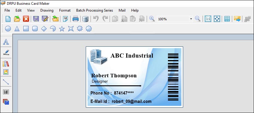 Features of Business Card Maker Software