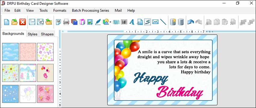 Consistent Birthday Card Designs Consistent Birthday Card Designs