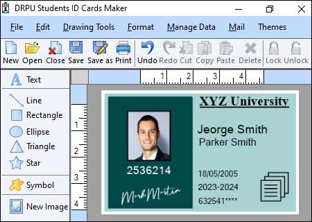 Digital Version of Student ID Card Digital Version of Student ID Card