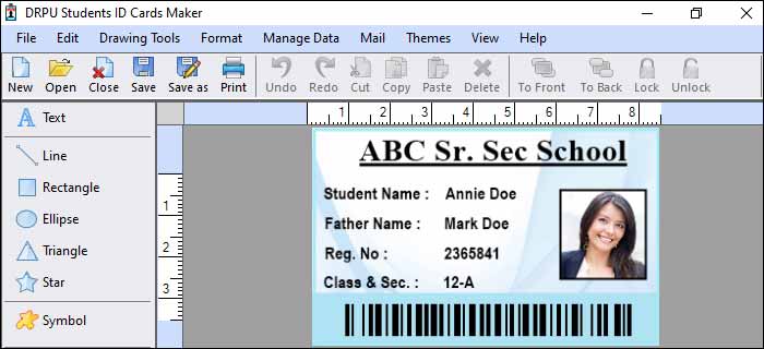 Student Id Card Maker