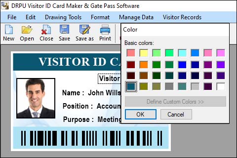 Customize the Design of Gate Passes