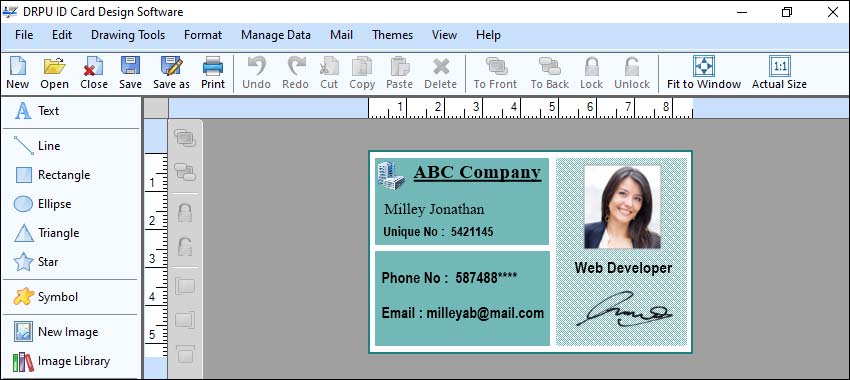 ID Badge Maker Software ID Badge Maker Software