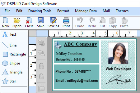 ID Badge Designing Software