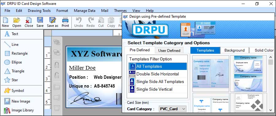 Working of ID Badge Design Software Working of ID Badge Design Software
