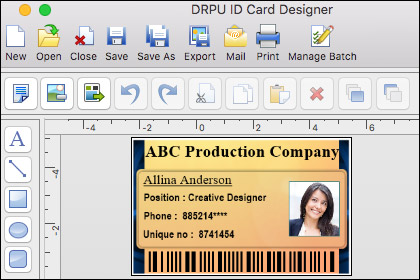 Usage of Mac ID Badges Maker