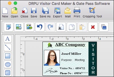 Visitors ID Cards For Mac