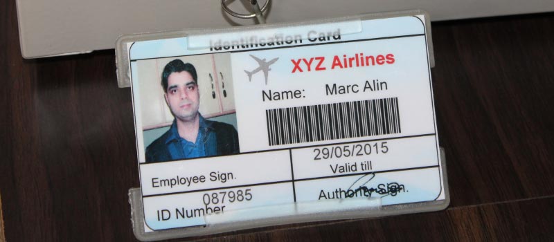 Professional-looking ID Badge Design Professional-looking ID Badge Design