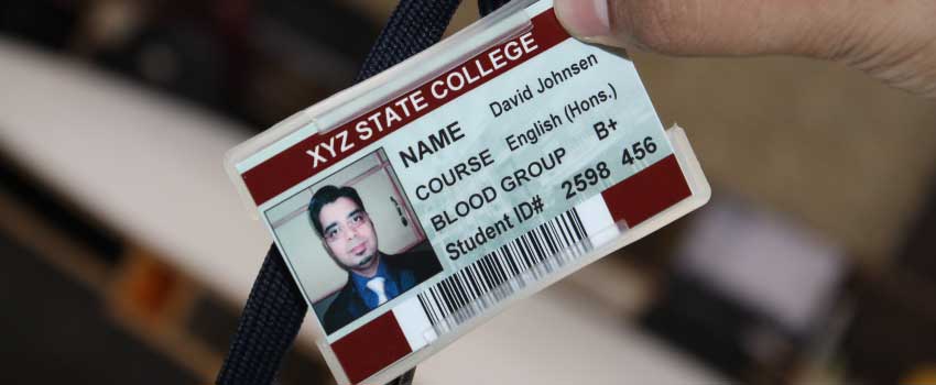 Design Elements in Student ID Card