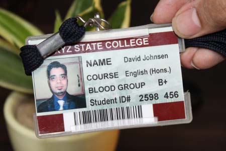 Color Selection in Student ID Badge
