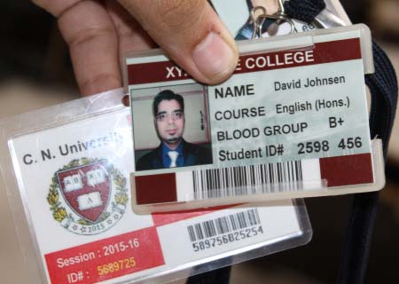 Printing Options in Student ID Badge Designing Software