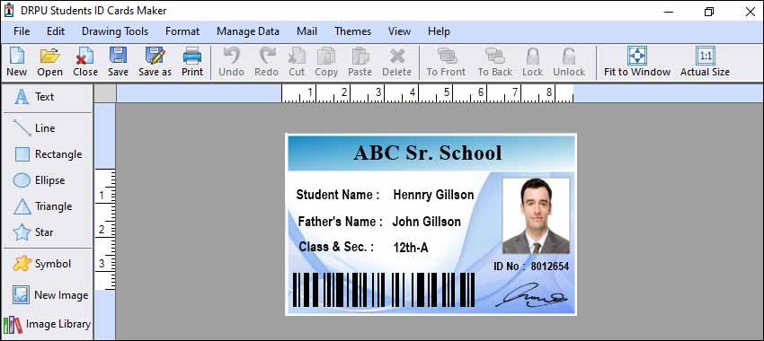 Student ID Card Software Student ID Card Software