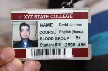 Unique Student ID Card