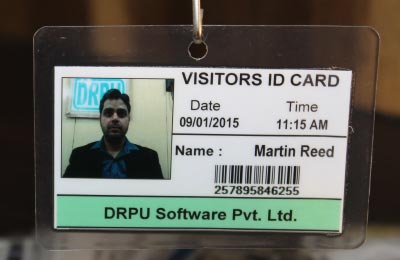 Visitor ID Card Visitor ID Card