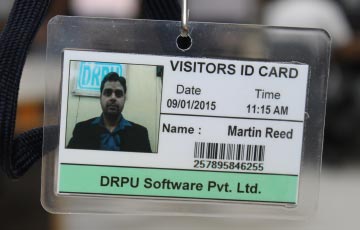 Features of a Visitor ID Card