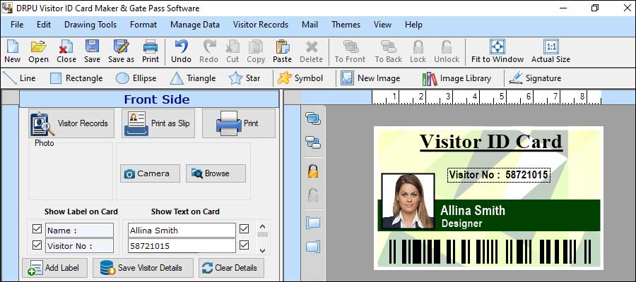 Security of the Visitor ID Cards Security of the Visitor ID Cards