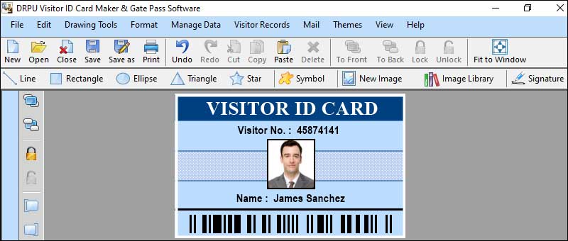 Visitor ID Cards Types