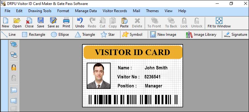 Types of Data in Visitor ID Cards