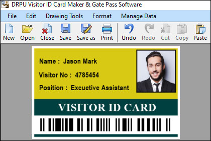 Visitor ID Card Maker for Events