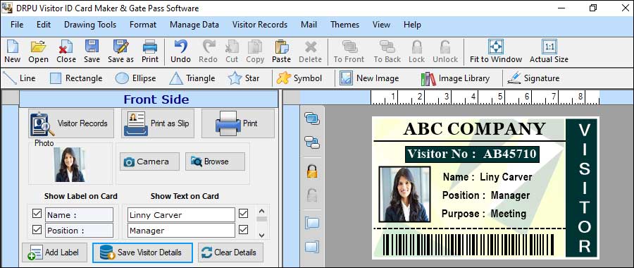 Integration of Visitor ID Card Integration of Visitor ID Card