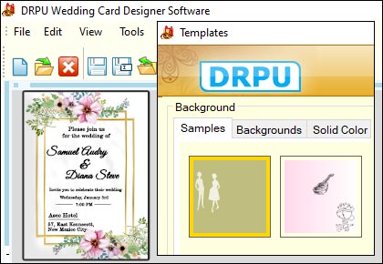 Wedding Card Template