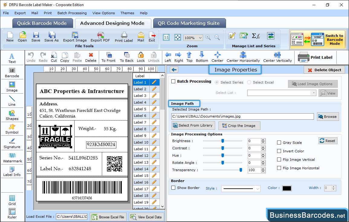 Business Barcodes - Corporate Edition