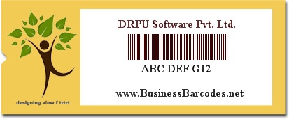 Sample of Logmars Barcode Font  by Barcodes for Healthcare Industry Software