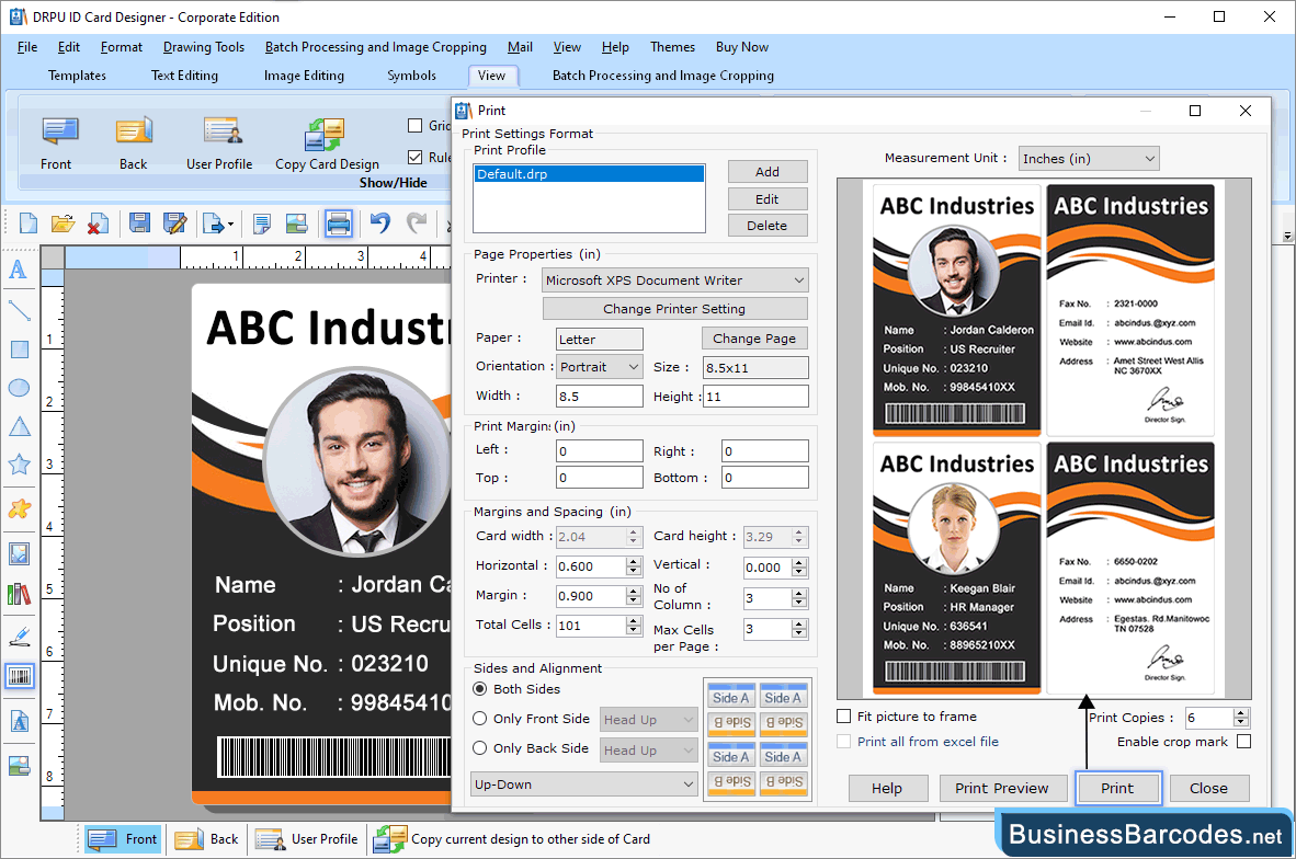 Print designed ID Cards Print designed ID Cards